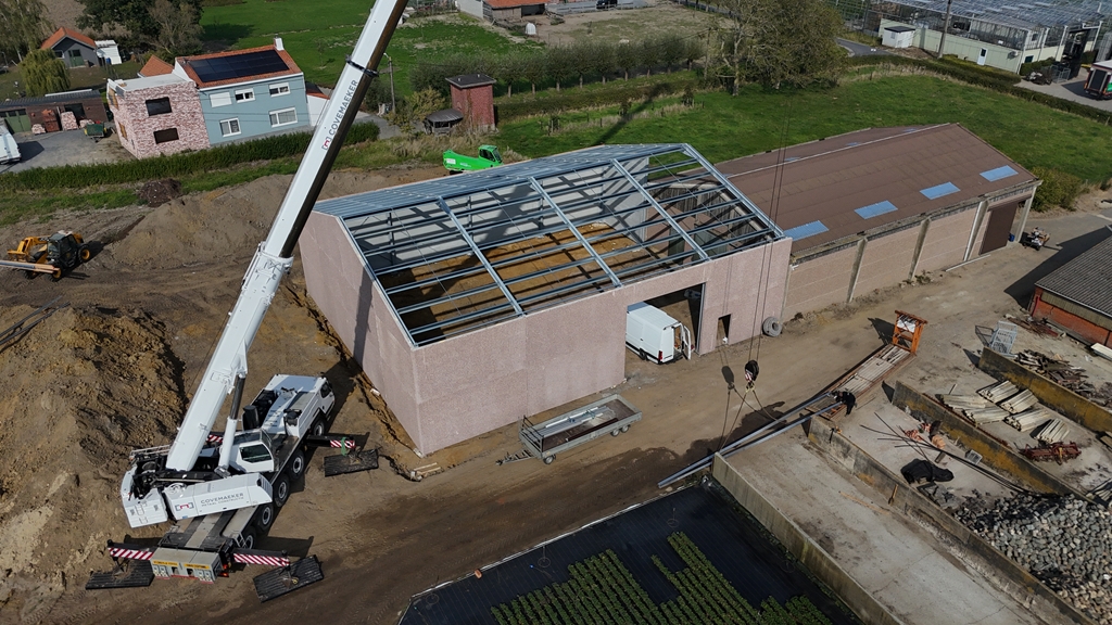 Loods plaatsen wervik