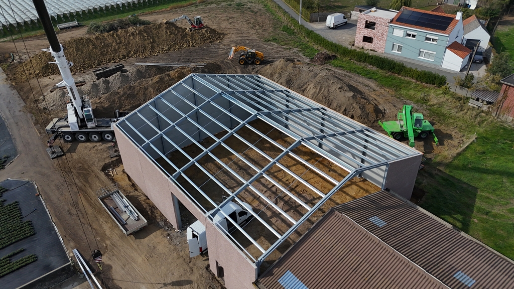 Loods plaatsen wervik