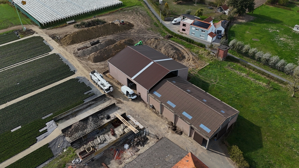 Loods plaatsen wervik